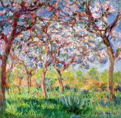 Spring in Giverny by Claude Monet